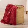 Bare Home Shaggy Faux Fur Sherpa Blanket - Super Soft,