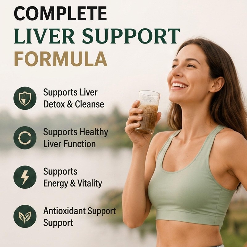 Aloura Liver Restore Drops, Complete Liver Support Liver Cleanse, 2
