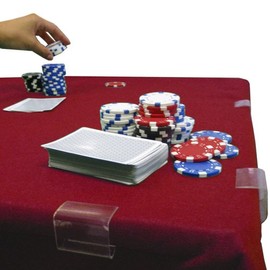 Poker Card Table Felt 2YD X 4YD Burgundy