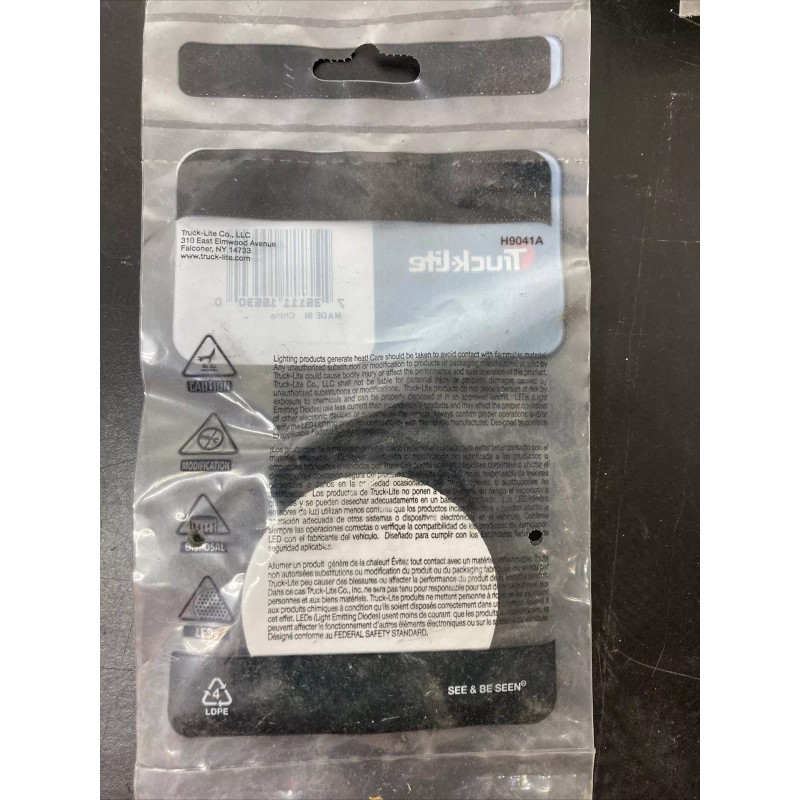 Truck-Lite 45A-3 Yellow Reflector 45A3 Reflectors