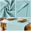 Artoid Mode Light Blue Table Runner, Seasonal Fall Winter Machine