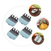 STOBAZA 4Pcs Thumb Peeler for Fruits Vegetables Ergonomic Finger Peeling