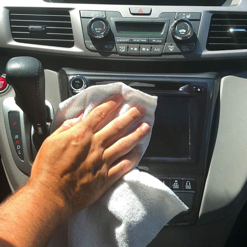 Grab•a•Rag Microfiber Cleaning Cloth, Soft Highly Absorbent Lint-Free Streak-Free Reusable
