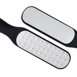 CHICSO 2 PCS Stainless Steel Foot File and Callus Remover