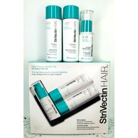 STRIVECTIN HAIR Max Volume Starter Trio Kit (Shampoo, Conditioner, Serum) NIB