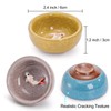 Foraineam 12 Pieces Ceramic Sake Tea Cups, Korean Soju Shot