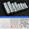 Elesunory 60 Pcs 1/4" 5/16" 3/8" 1/2" Concrete Anchors, Zinc-Plated