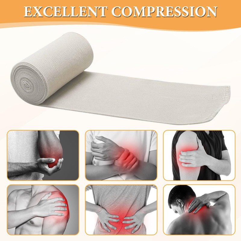 Elastic Bandage, Compression Bandage, Compression Bandages, Permanent Elastic Bandages, Gauze