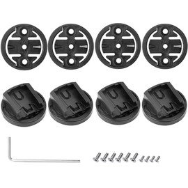 DGRYJHL Bike Computer Mount for Cateye, 4 Pack Replacement Insert Adapter Compatible with Cateye Mounts, Bicycle GPS Computer Mounts Replacement Base, Cycling Combo Mount Road MTB Accessories