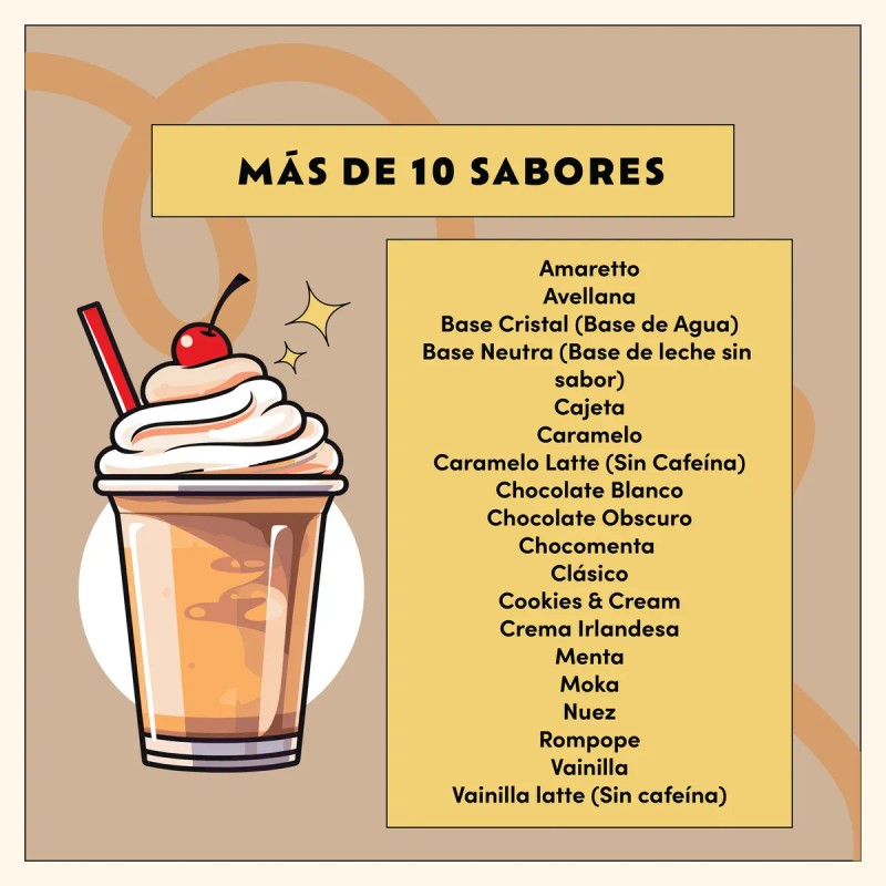 Tibiri Frapucchinos 1 Kg Sabor Frappuccino Vainilla
