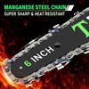 Mini Chainsaw 6 inch Chainsaw Chain (1PCS) (Bar Length: 6";