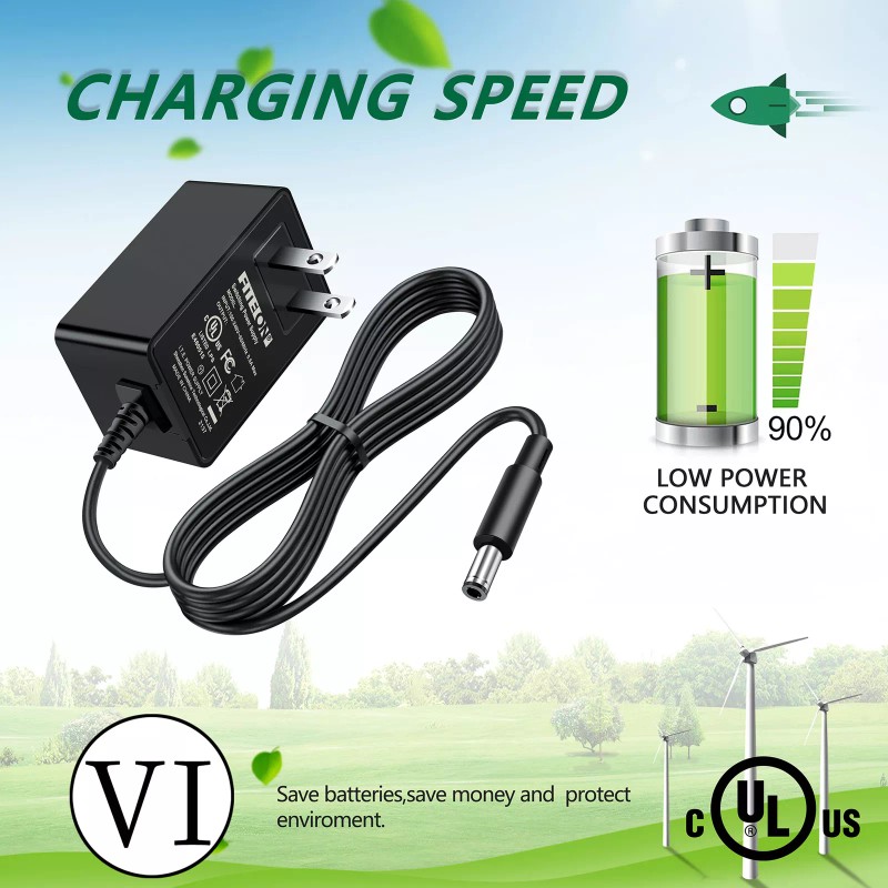 Fite ON WALL Charger AC Adapter for Generac XT8000E backup