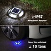 VOLISUN Solar Driveway Lights Dock Deck Lights 12 Pack,2 Colors