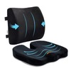 SAIREIDER Seat Cushion and Lumbar Support Pillow for Office Chair,