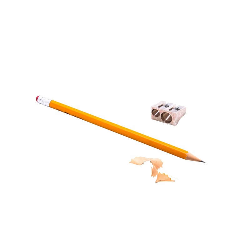 Baumgartens Dual-Hole Metal Pencil Sharpener