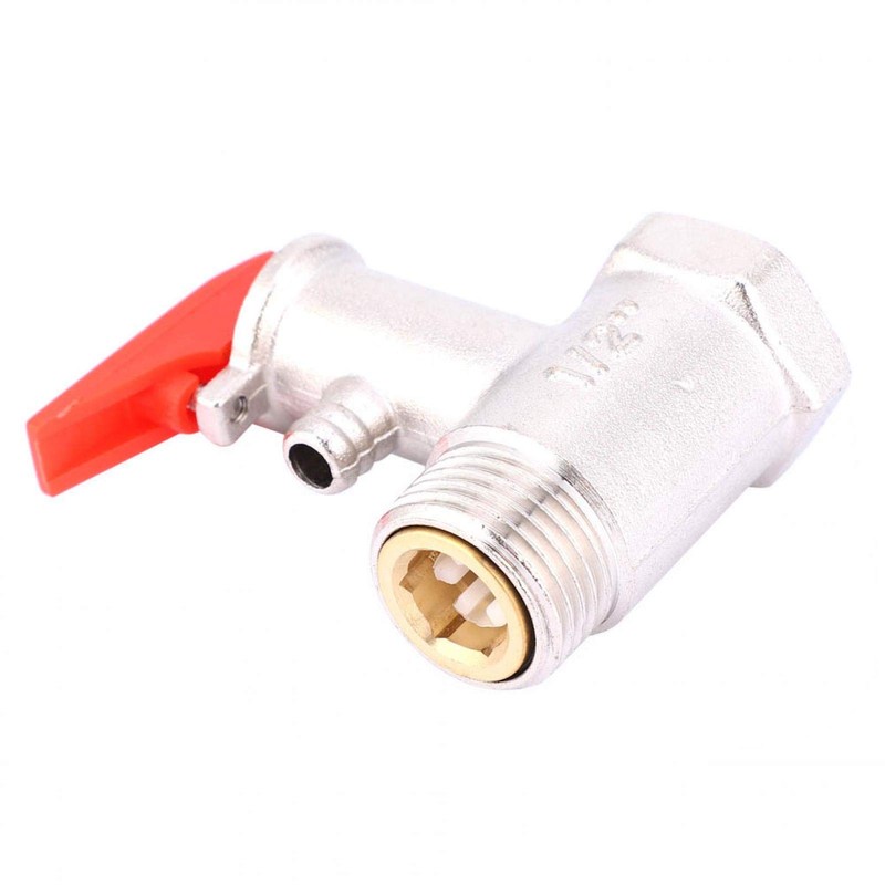 Water Heater Reliable Brass Safety Valve Durable Safe 0.9MPa +
