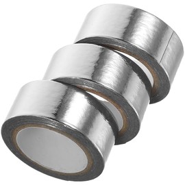 Cinta Washi para Cuaderno en Papel Decoración en Relieve Dorado Plata, 3 Rollos Prácticos para Manualidades y Álbumes de Recortes