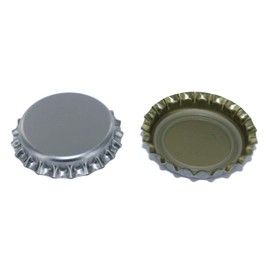 Home Brew Ohio Silver Crown Caps 100 count