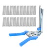 Peakloong 1pc Hog Ring Plier Tool and 600pcs M Clips
