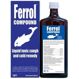 Ferrol Compound Liquid Tonic Cough and Cold Remedy - 500ml
