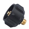 GasSaf QCC1 Propane Adapter Gas Regulator Valve Fitting with Acme
