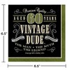 Creative Converting 16 Count Vintage Dude 60th Birthday Lunch Napkins