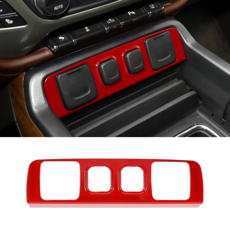 PDKLIN for Silverado USB Port Panel Trim Cover for Chevy