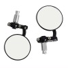 KEEPDSGN Universal Round Covex Mirrors For Cafe Racer Motorcycle Bar