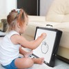 Small Dry Erase White Board – TANKEE Magnetic Desktop Foldable