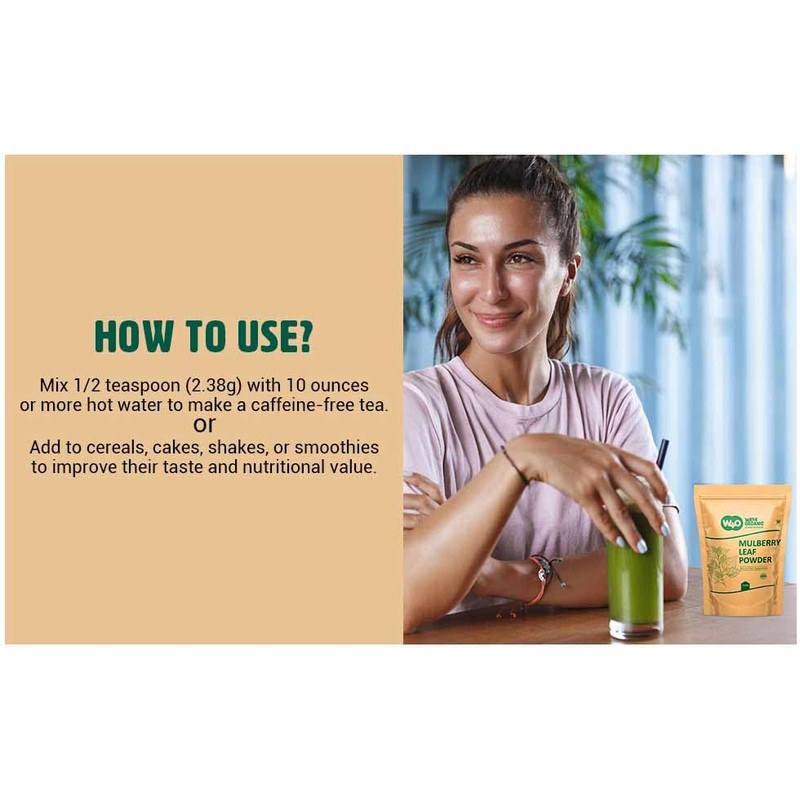 Mulberry Leaf Powder - Mulberry Leaf Extract - All-Natural Raw