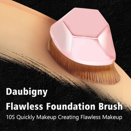 Cannagenix Foundation Brush Liquid Makeup Brush Small Brush Blending Brush Flat Face Brush for Powder Foundation Facial Cream Cosmetics (Multi Color)