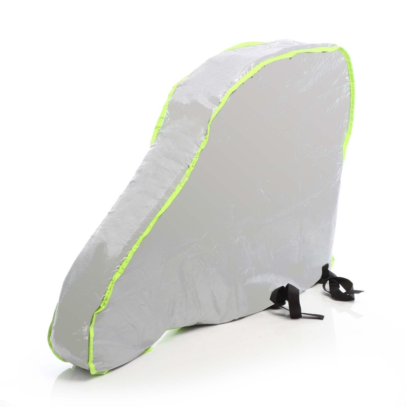 Wiltec Drawbar Cover, Silver, 95 x 61 x 15 cm,