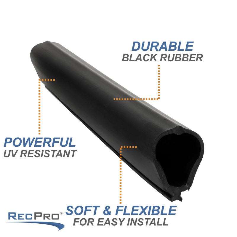 RecPro RV Secondary Slide-in Seal 3/4" Bulb Fits 1/4" Slot