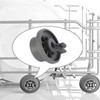 Wmzjnljy 8pcs 165314 Dishwasher Wheels Lower Rack for(M17-8)