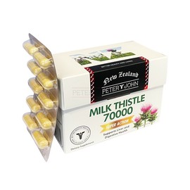 Peter & John Milk Thistle 70000 60 Capsules / 피터앤존 밀크시슬 70000 60캡슐