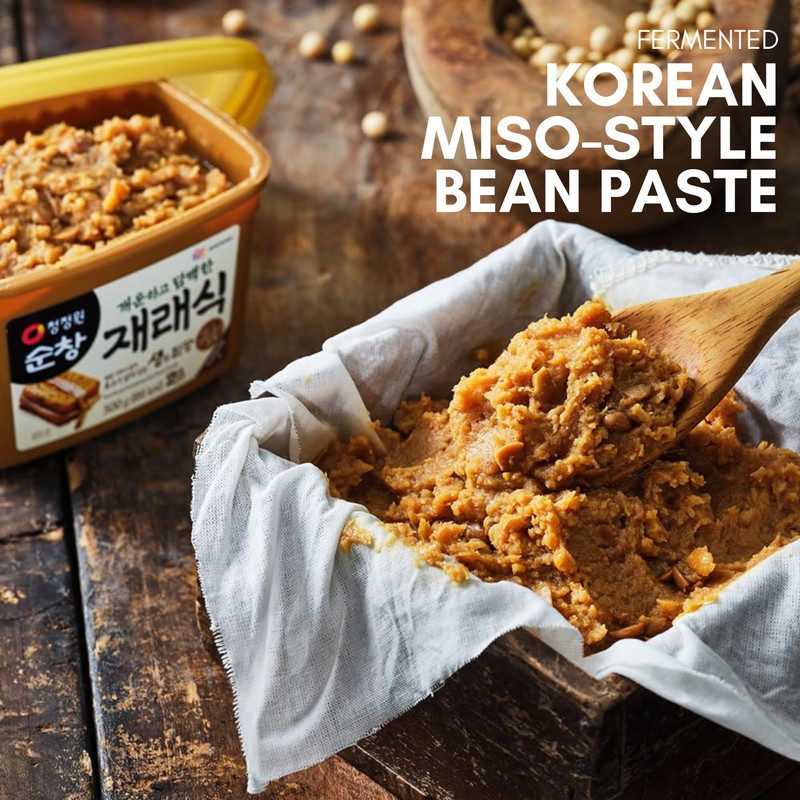 Doenjang - Premium Korean Soybean Paste [Original, 1.1 lb (500g)]