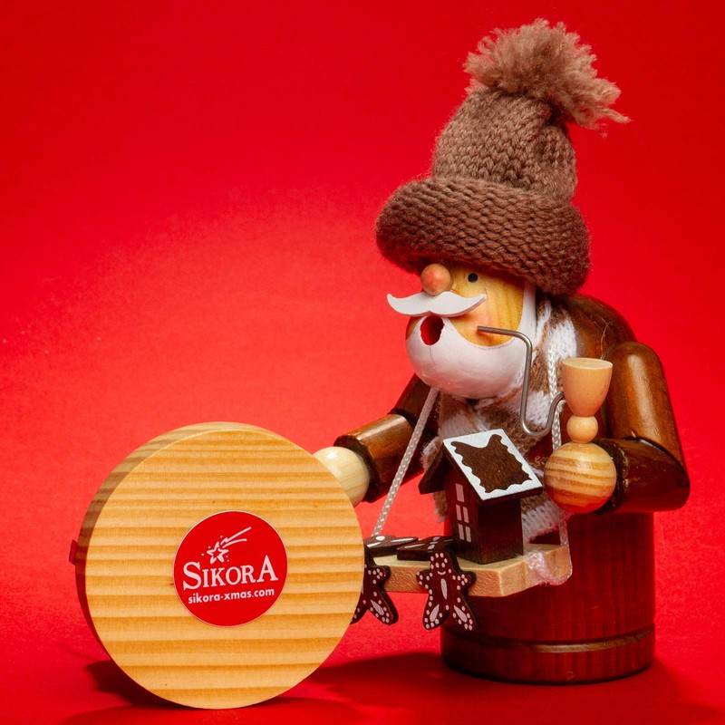 Sikora RM-A Wooden Incense Smoker, 3 Sizes, Various Designs
