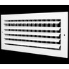 HVAC Premium 14"w X 8"h 1-Way Air Vent Adjustable Aluminum