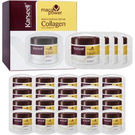 Karseell Mascarilla Capilar con Colágeno, 24 Sobres de 10 ml