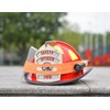 2 Pack Firefighter Helmet Straps, Thickened Rubber Firefighter Helmet Band