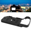 Camera Baseplate Photographic Expansion Plate with 1/4 Inch 3/8 Inch