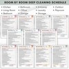 ADHD Cleaning Planner Cleaning Schedule and List Organiser Daily Weekly