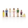 Guidecraft Wedgies Family Set of Wooden Figures - Kids Learning
