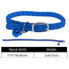 Cat/Kitten Reflective Softweave Collar with Safety Elastic & Bell with