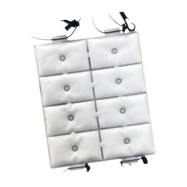 SM SunniMix Body Cooling Pad, Ice Cooling Vest, Cooler Bag Back Pad, Reusable Mat, Cold Vest for Running Camping Seat, 26x23cm