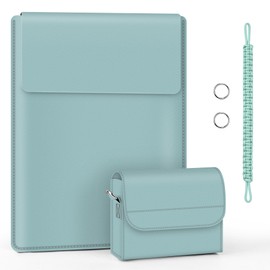 13.3-14" Sleeve, Thin PU Leather Portable Bag Compatible with New MacBook Air 13.6/Pro/Max M2/M1 A2779 A2442 14, 13.5 Surface 5/4/3/2/1, Compatible with 2022 Pro 14 inch