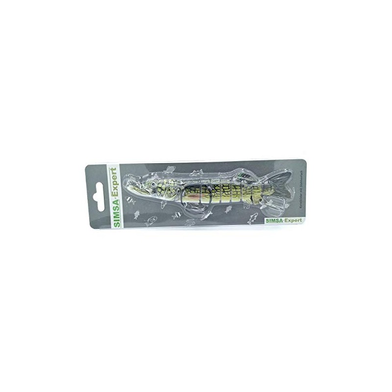 SIMSA-Expert Pike Wobbler Swimbait Artificial Bait Shad (15 cm 26