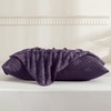 JELLYMONI 2 Pack Purple Pillowcases Standard Size, Soft Microfiber Geometric
