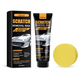 Unbranded Car Scratch Remover Repair Kit Scratch Remover Wax with Sponge for Small Scratch
