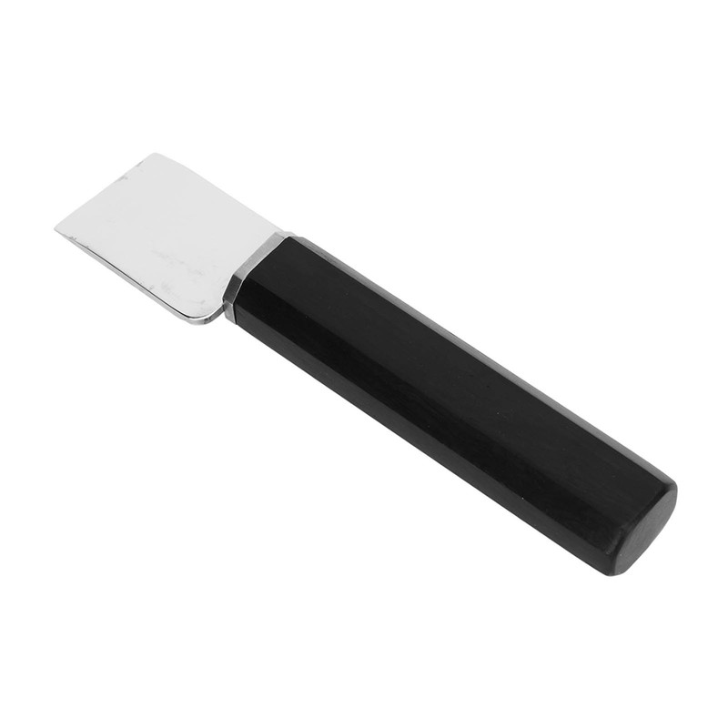 Leather Skiving Knife Tight Connection DIY Handicraft Ergonomic Ebony Leather